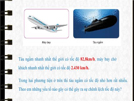 Bài giảng Khoa học tự nhiên Lớp 6 Sách Kết nối tri thức - Tiết 14, Bài 45: Lực cản của nước