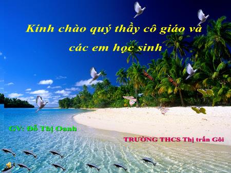 Bài giảng Lịch sử và Địa lí Lớp 6 Sách Kết nối tri thức - Chương 2: Xã hội nguyên thủy - Tiết 4+5, Bài 4: Nguồn gốc loài người - Trường THCS Thị trấn Gôi