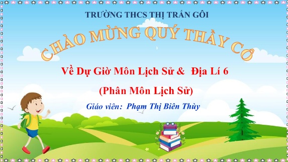 Bài giảng Lịch sử và Địa lí Lớp 6 Sách Kết nối tri thức - Lưỡng Hà cổ đại - Trường THCS Thị trấn Gôi