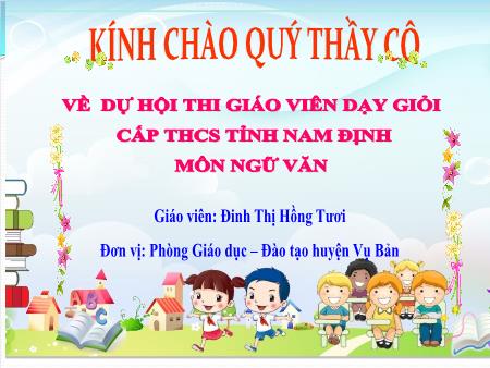 Bài giảng Ngữ văn Lớp 6 Sách Kết nối tri thức - Bài 3: Yêu thương và chia sẻ - Tiết 39: Viết bài văn kể lại một trải nghiệm của em - Trường THCS Vĩnh Hào