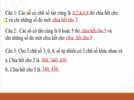 Bài giảng Toán Lớp 6 Sách Kết nối tri thức - Dấu hiệu chia hết cho 3, cho 9 - Trường THCS Vĩnh Hào