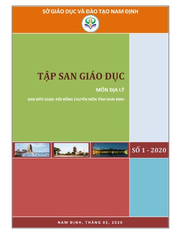 Tập san giáo dục môn Địa lí - Sở GD&ĐT Nam Định