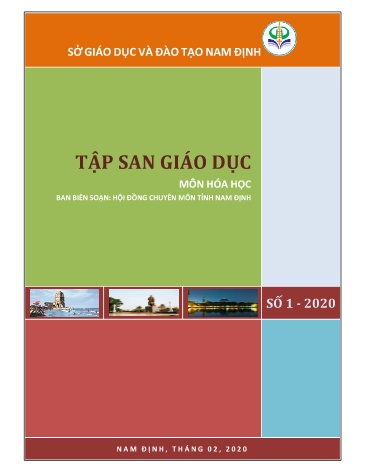 Tập san giáo dục môn Hóa học - Sở GD&ĐT Nam Định