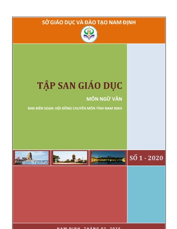 Tập san giáo dục môn Ngữ văn - Sở GD&ĐT Nam Định