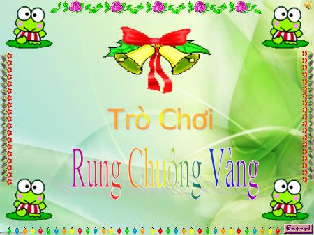 Thiết kế trò chơi Rung chuông vàng - Chủ đề: Hóa trị